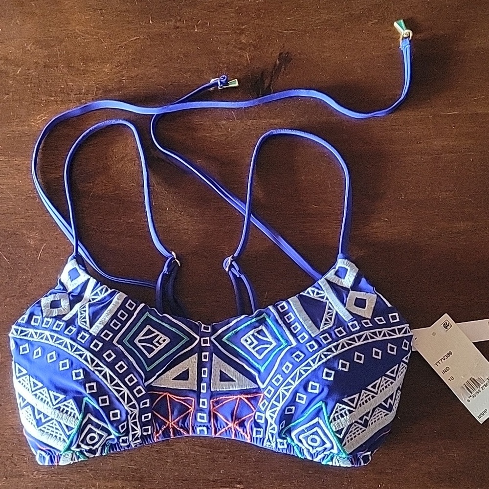NWT Trina Turk Jakarta Bralette Bikini Top 10 - Picture 3 of 6